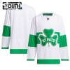 Toronto Maple Leafs St Patricks Custom Adidas Weiss Trikot Authentic - Kinder